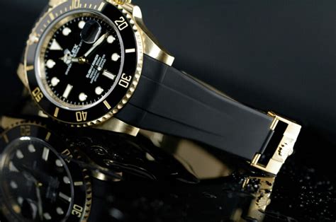 rolex watches black band|replacement bands for rolex watches.